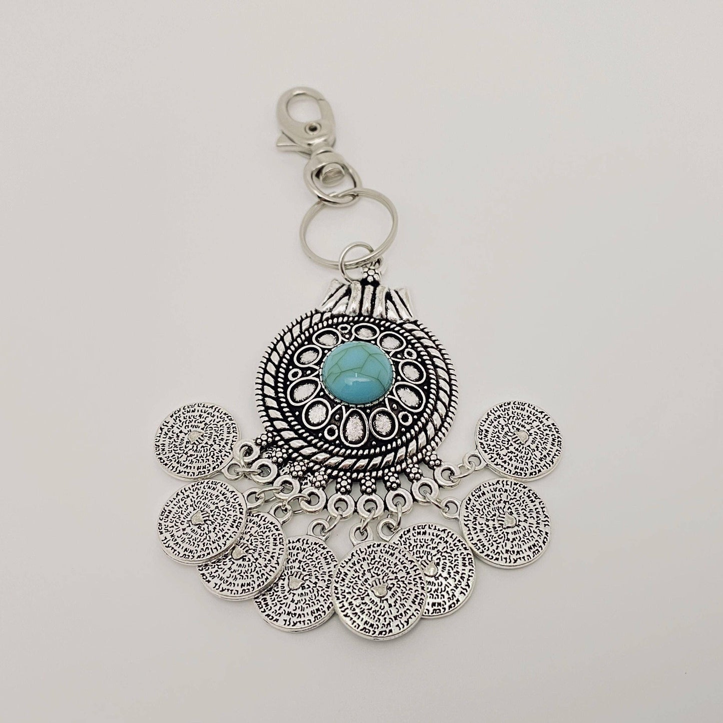 Bohemian Round Tassel Keychain Pendant - Shadowplay Collection Gift Shop