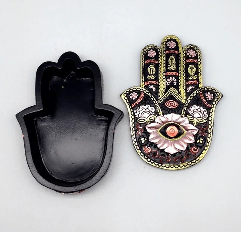Hamsa Hand Storage Box - Shadowplay Collection