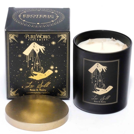 Esoteric Gem Candle - Love Spell: Rose & Peony