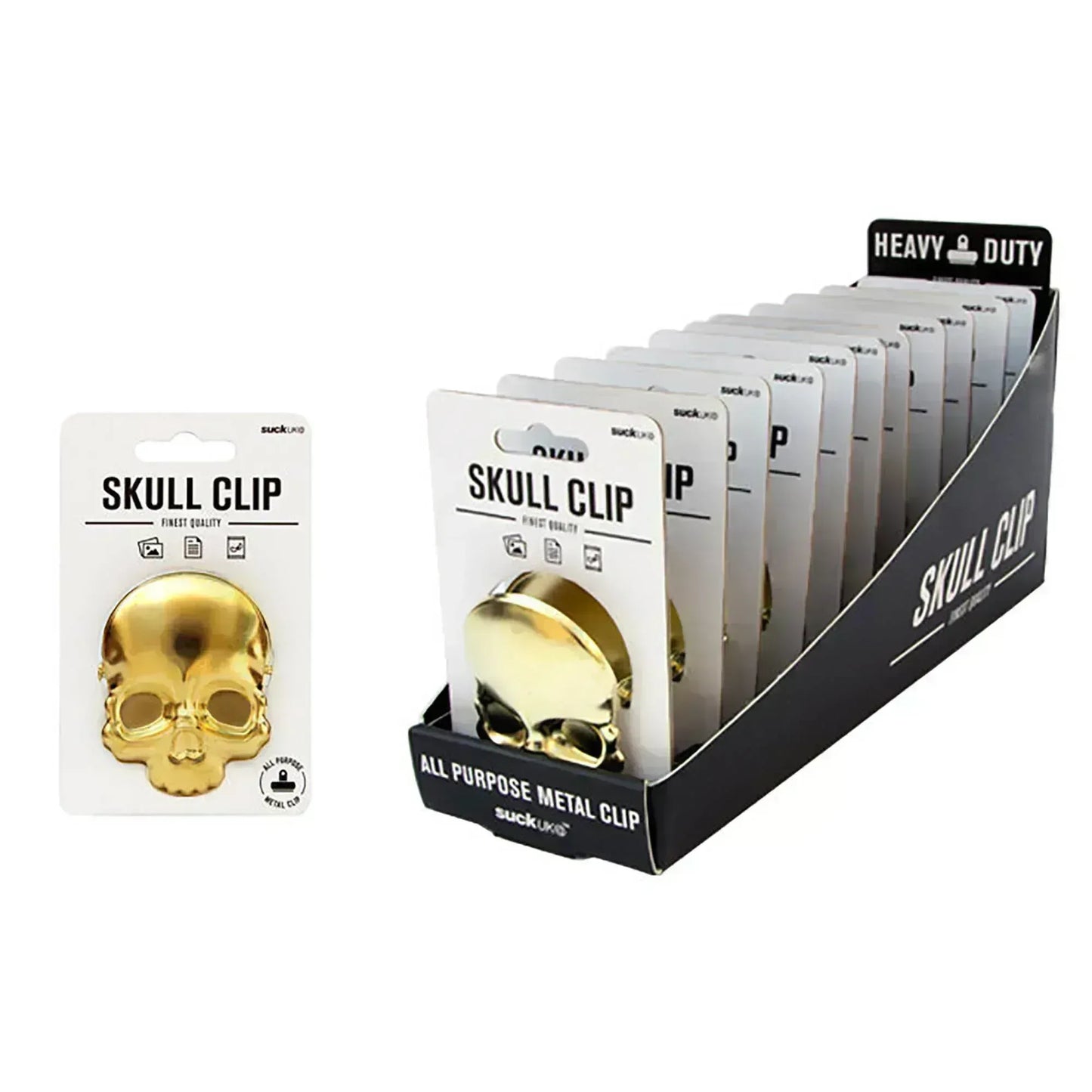 Heavy Duty Metal Skull Clip - Shadowplay Collection