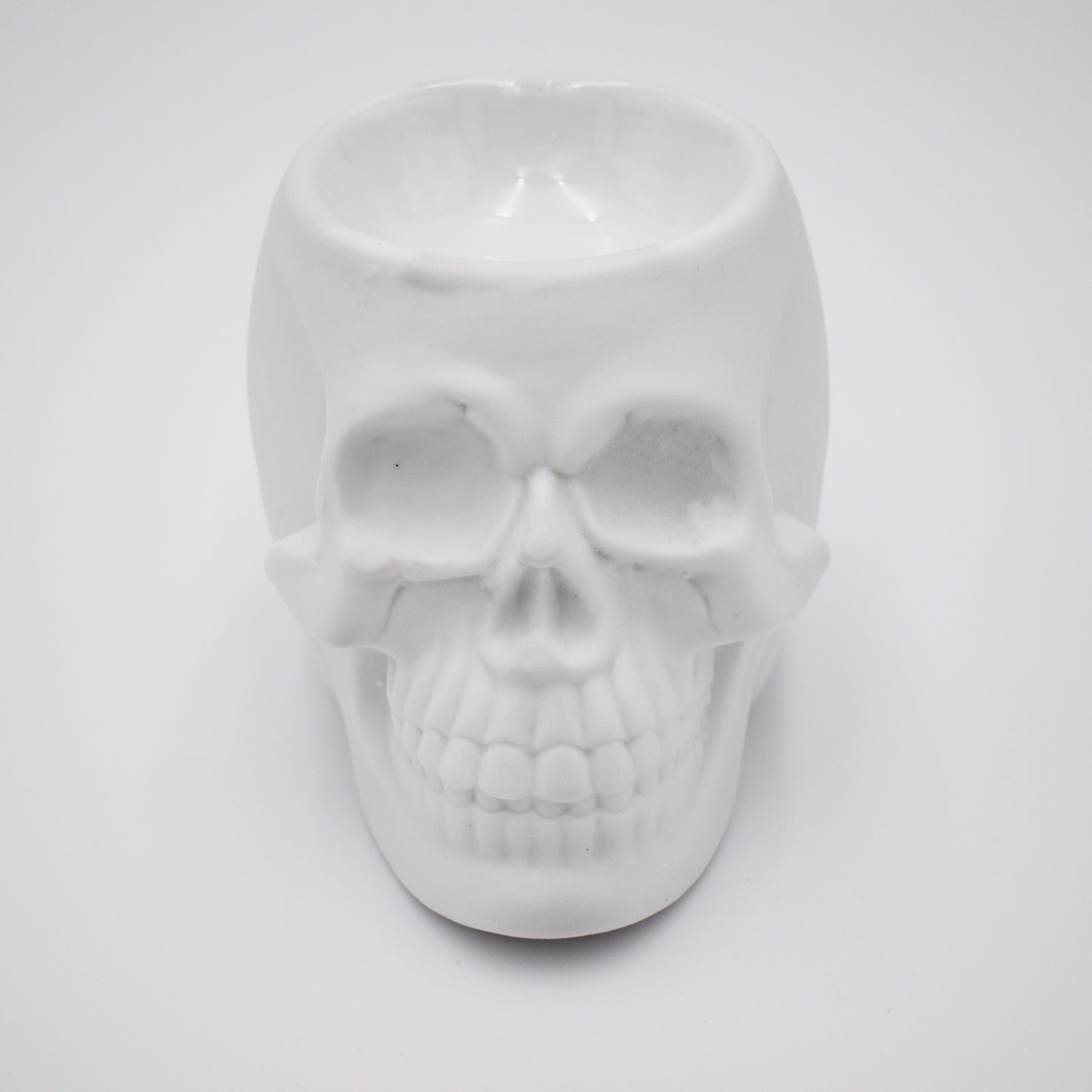 Ceramic Skull Oil Warmer