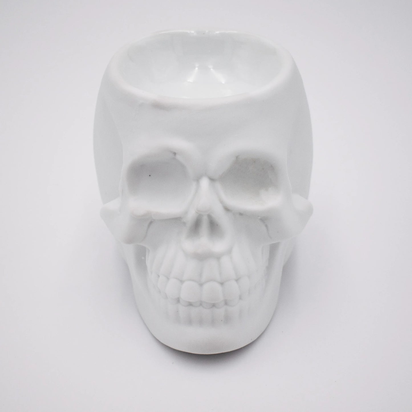 Ceramic Skull Oil Warmer - Shadowplay Collection