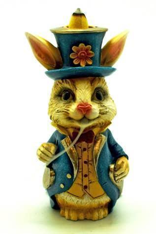 Alice In Wonderland Rabbit Back Flow Incense Burner - Shadowplay Collection