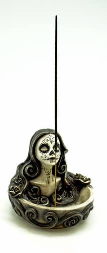 Day of the Dead Incense Holder