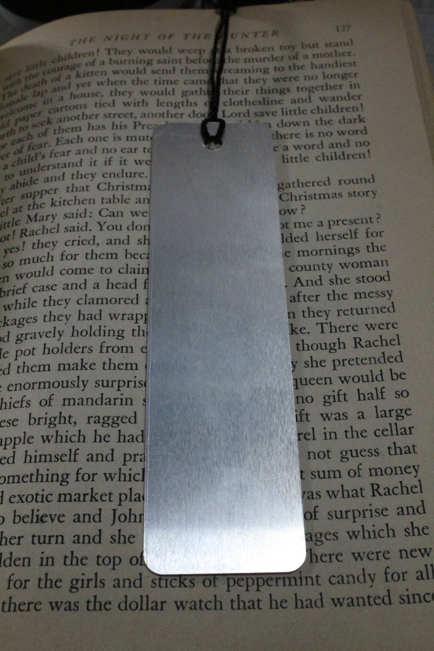 Witchy Skull Metal Bookmark