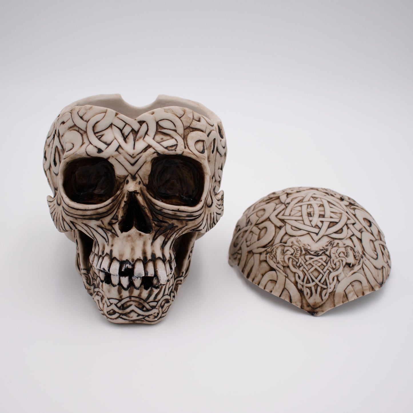 Celtic Skull Storage Box