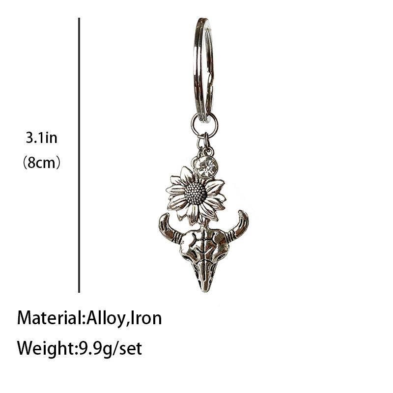 Cow Skull Pendant Keychain Pendant