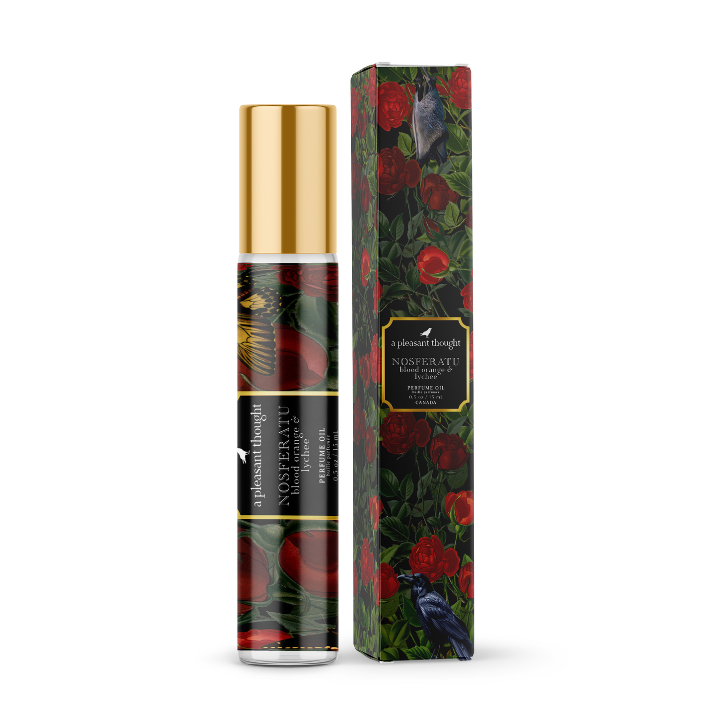 Nosferatu-Blood Orange & Lychee Roll On Perfume Oil