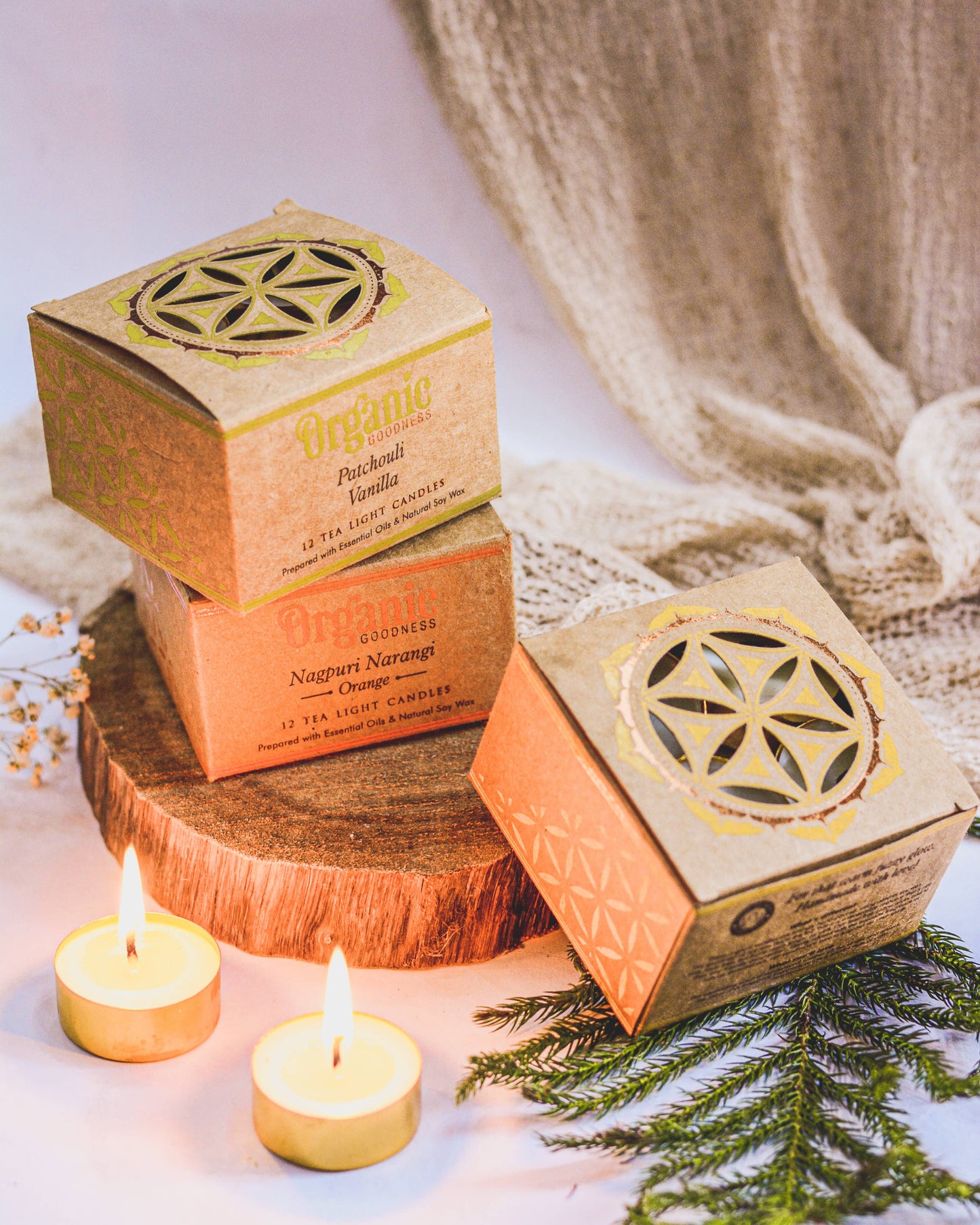 Oudh Scented Tealight Candles