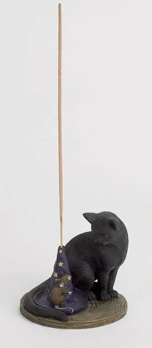 Magical Cat and Mouse Incense Burner - Shadowplay Collection