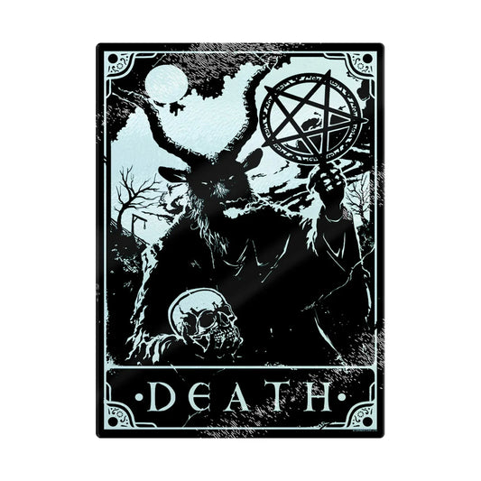 Death Tempered Glass Cutting Board - Shadowplay Collection