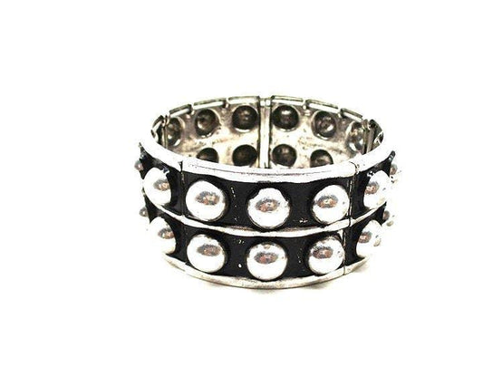 DOUBLE BUBBLE STRETCH BRACELET - Shadowplay Collection
