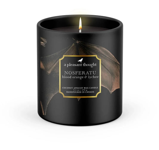 NOSFERATU- Blood Orange & Lychee Raven Candle - Shadowplay Collection