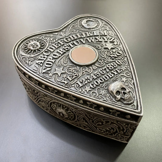 Gothic Ouija Planchette Trinket Box - Shadowplay Collection