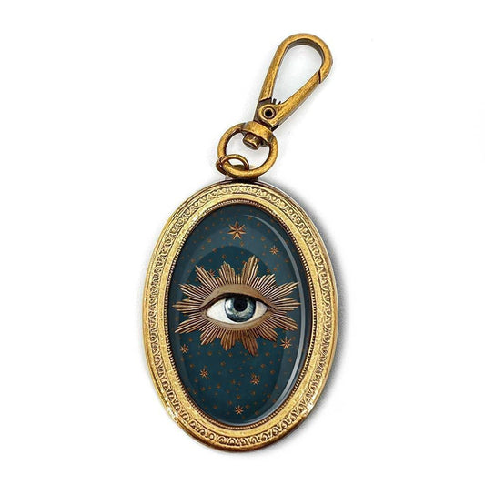 Sacred Eye Keychain Pendant - Shadowplay Collection