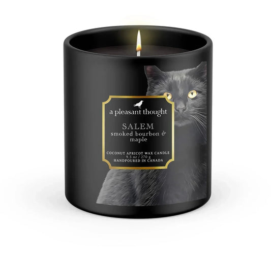 Salem- Smoked Bourbon & Maple Raven Candle - Shadowplay Collection
