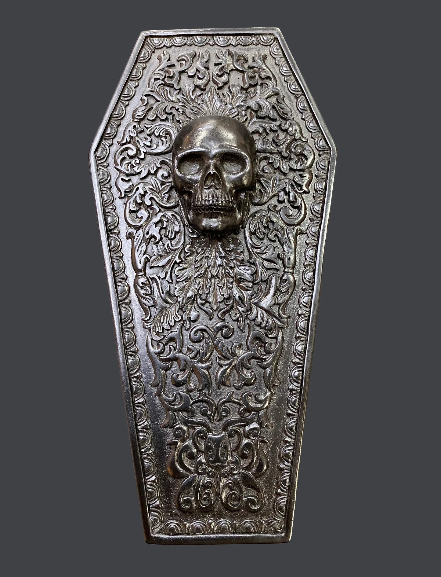 Gothic Skull Coffin Storage Box - Shadowplay Collection