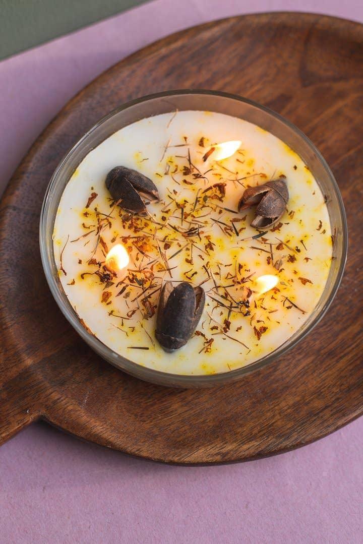 Honeysuckle Jasmine Botanical Candle - Shadowplay Collection Gist Shop in San Antonio, TX