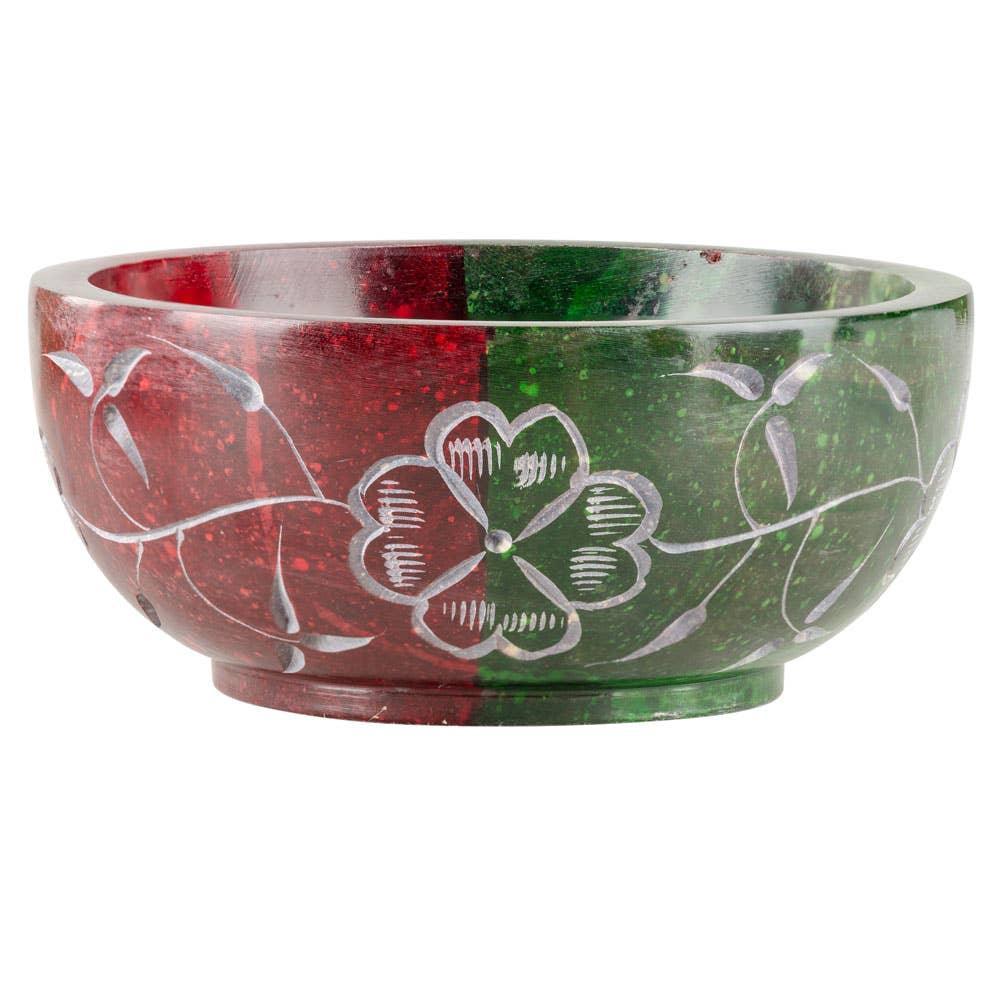 Tree of Life Soapstone Smudge Bowl - Shadowplay Collection