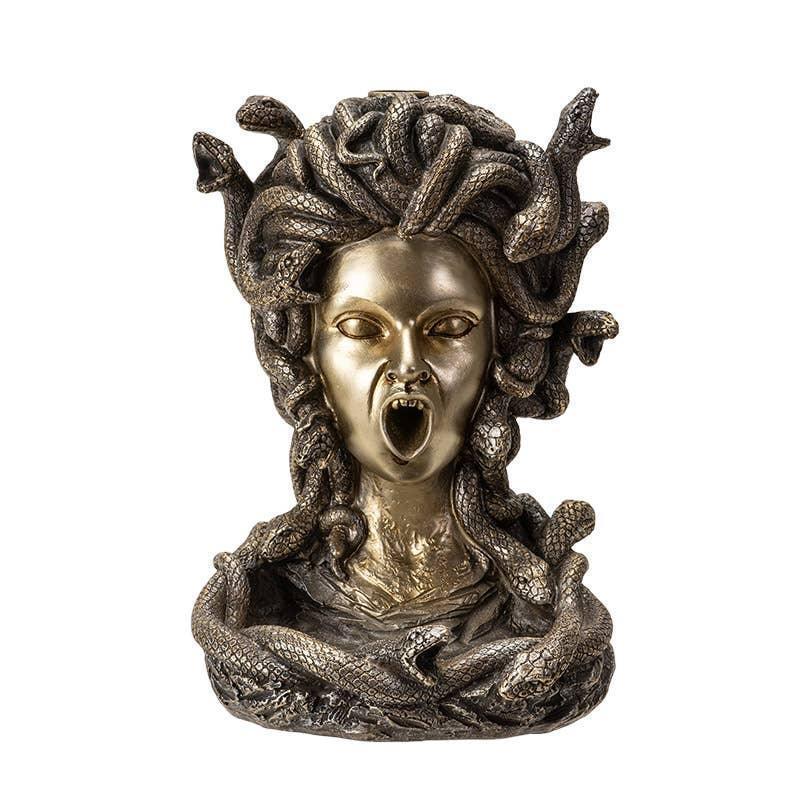 Medusa Backflow Incense Burner - Shadowplay Collection
