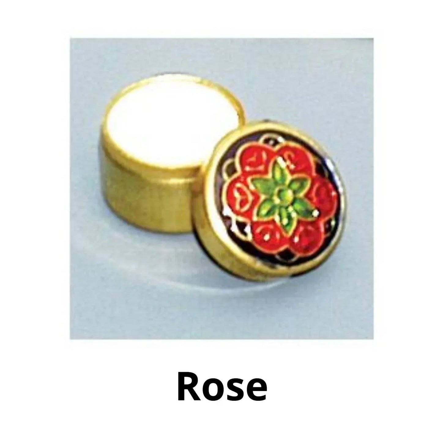 Brass Jar Solid Perfume - Rose - Shadowplay Collection