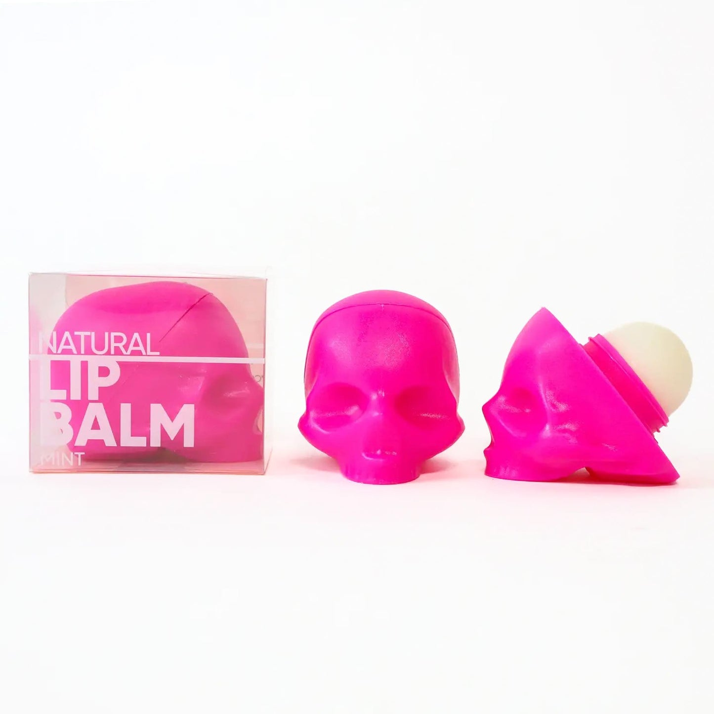 Pink Skull All Natural Lip Balm