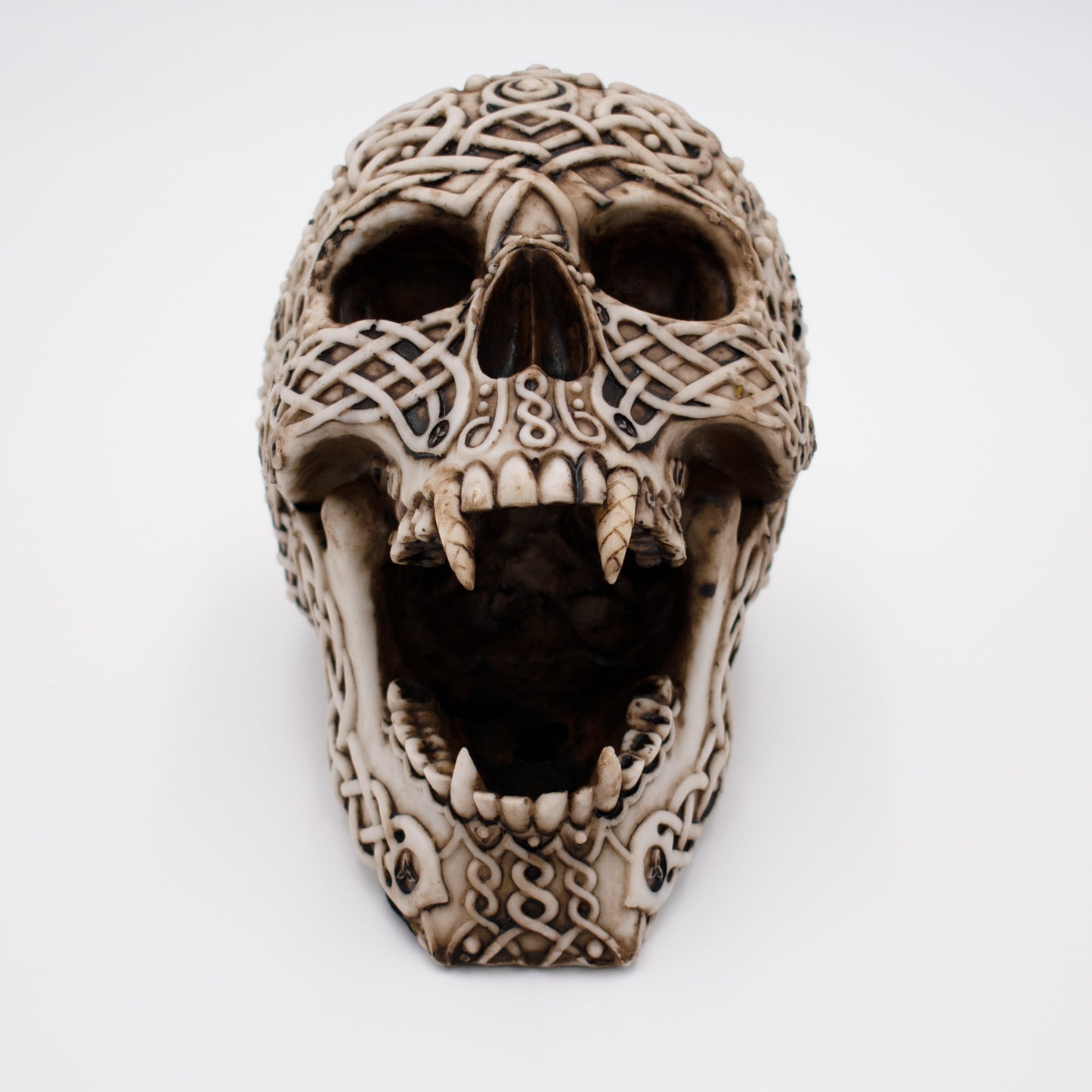 Celtic Vampire Skull Sculpture