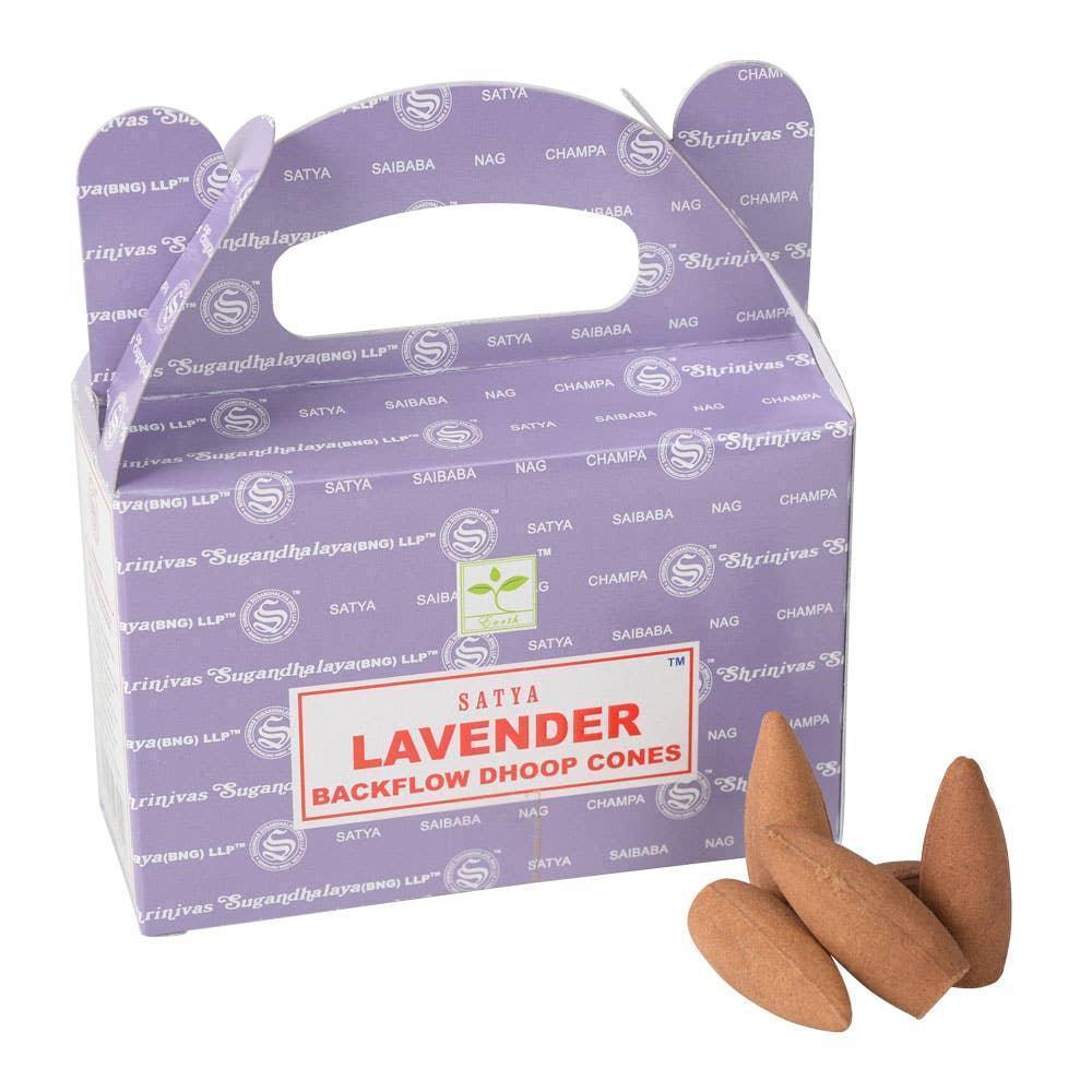 Satya Backflow Incense Dhoop Cones - Shadowplay Collection