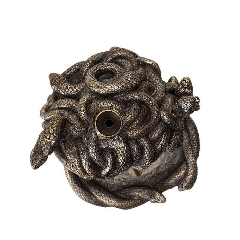 Medusa Backflow Incense Burner - Shadowplay Collection