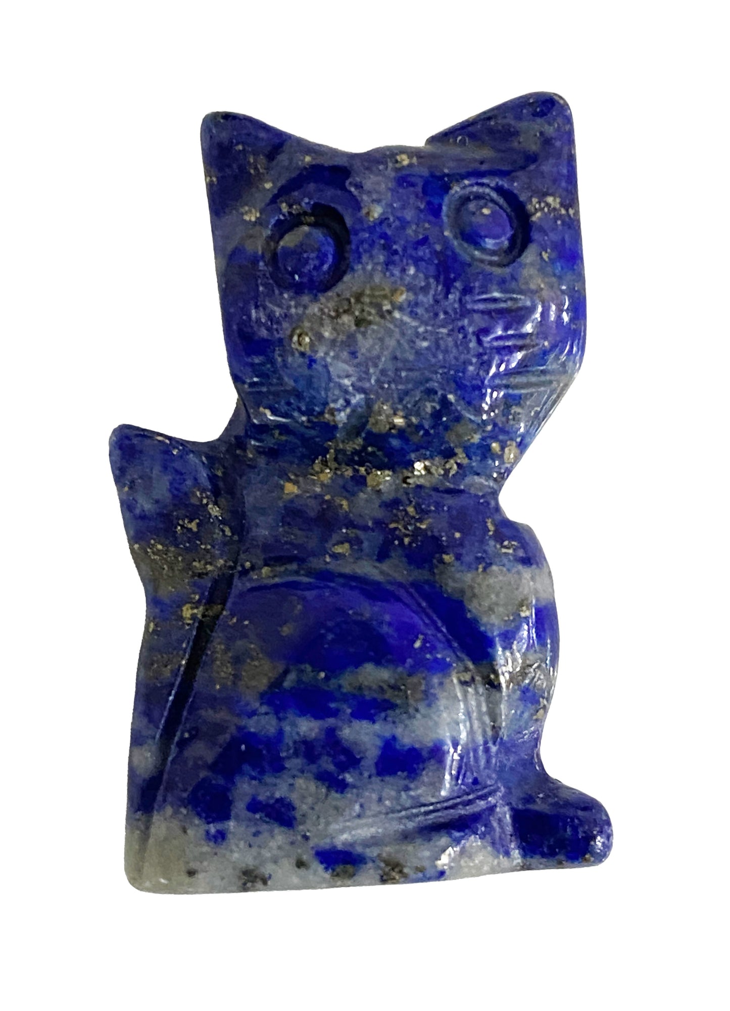 Small Pocket Gemstone Crystal Cat