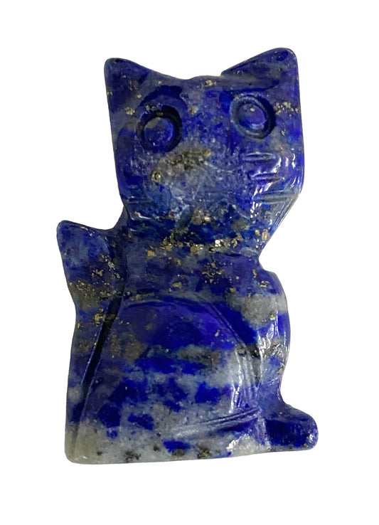 Small Pocket Gemstone Crystal Cat