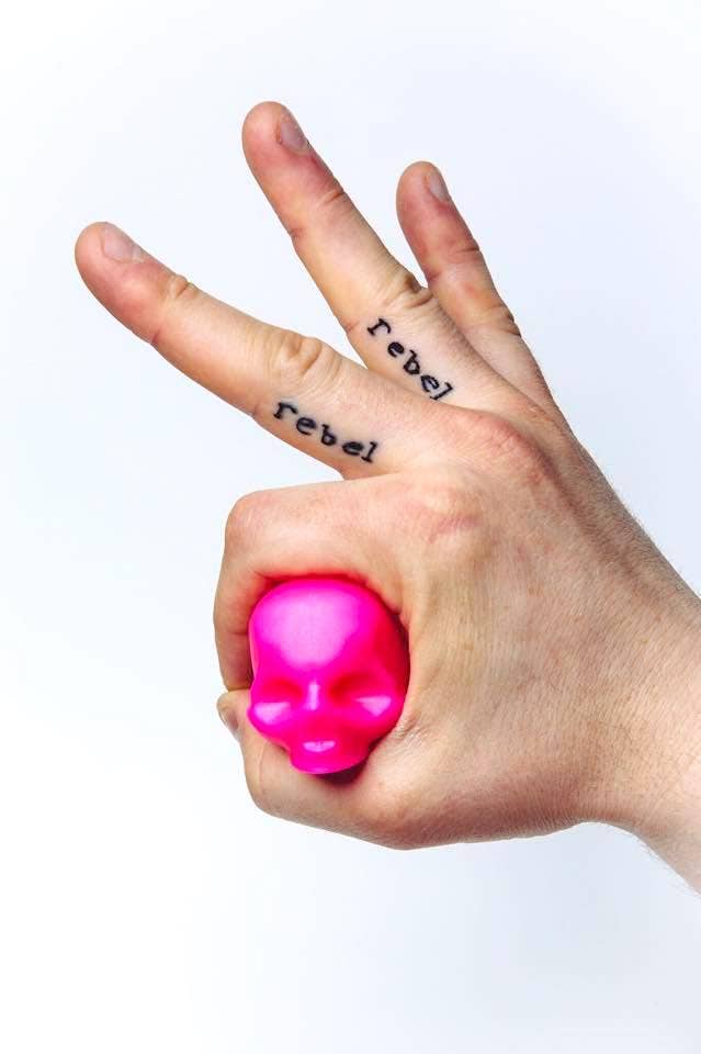Pink Skull All Natural Lip Balm