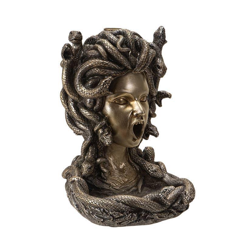 Medusa Backflow Incense Burner - Shadowplay Collection