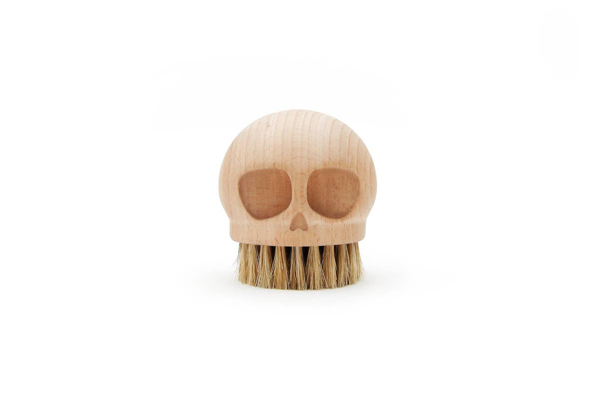 Beech Wood Skull Brush