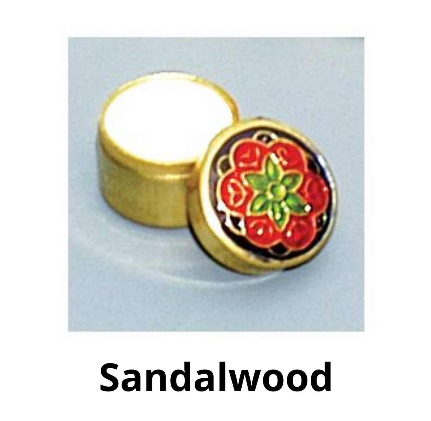 Brass Jar Solid Perfume - Sandalwood