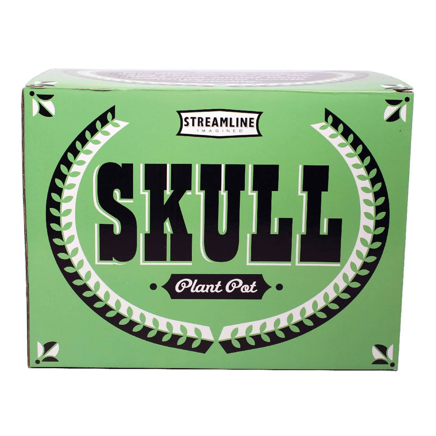 Ceramic Skull Planter