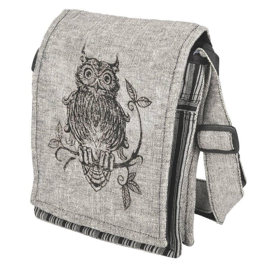 Owl Crossbody With Flap Closure - Shadowplay Collection