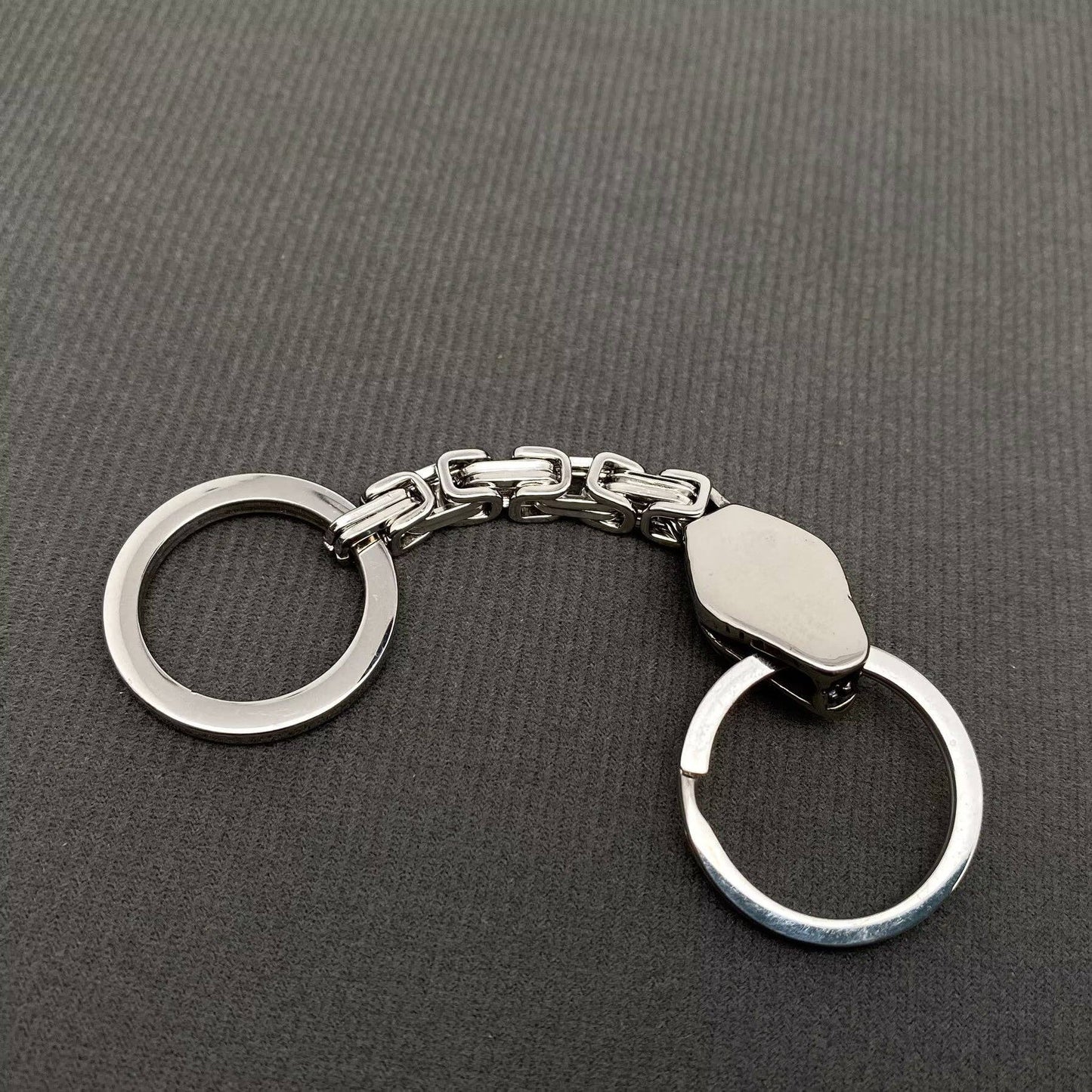 Snake Stainless Steel  Keychain