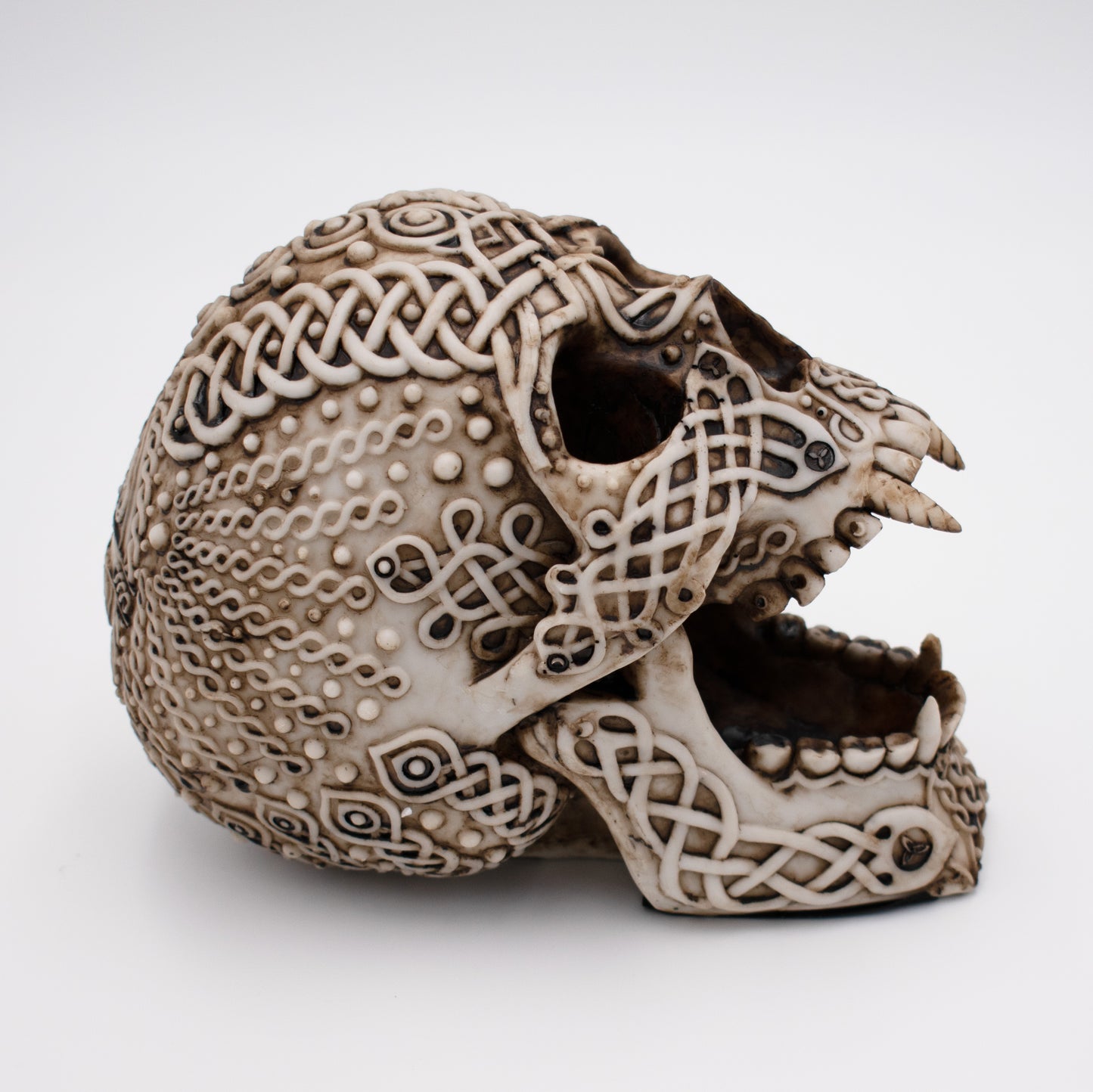 Celtic Vampire Skull Sculpture