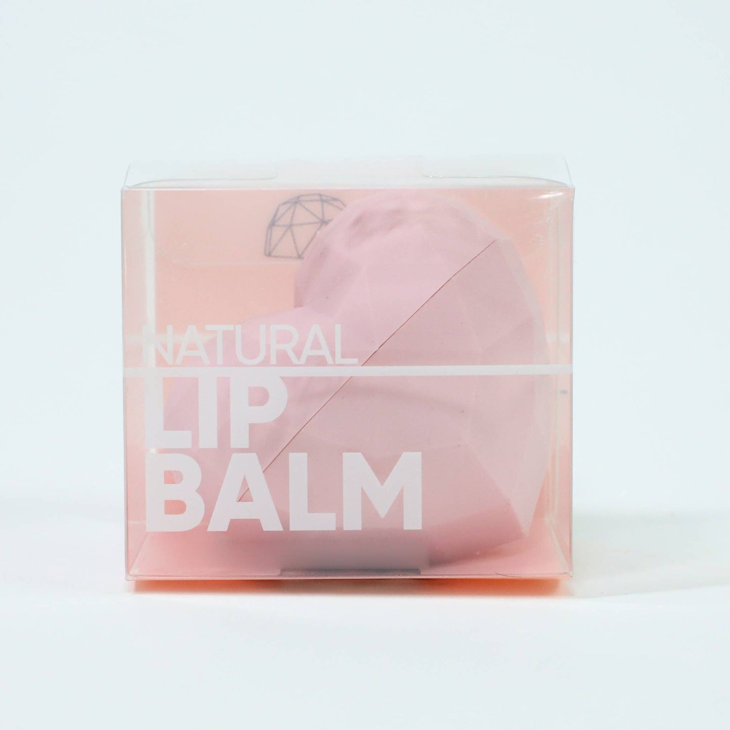 Pink Heart All Natural Lip Balm