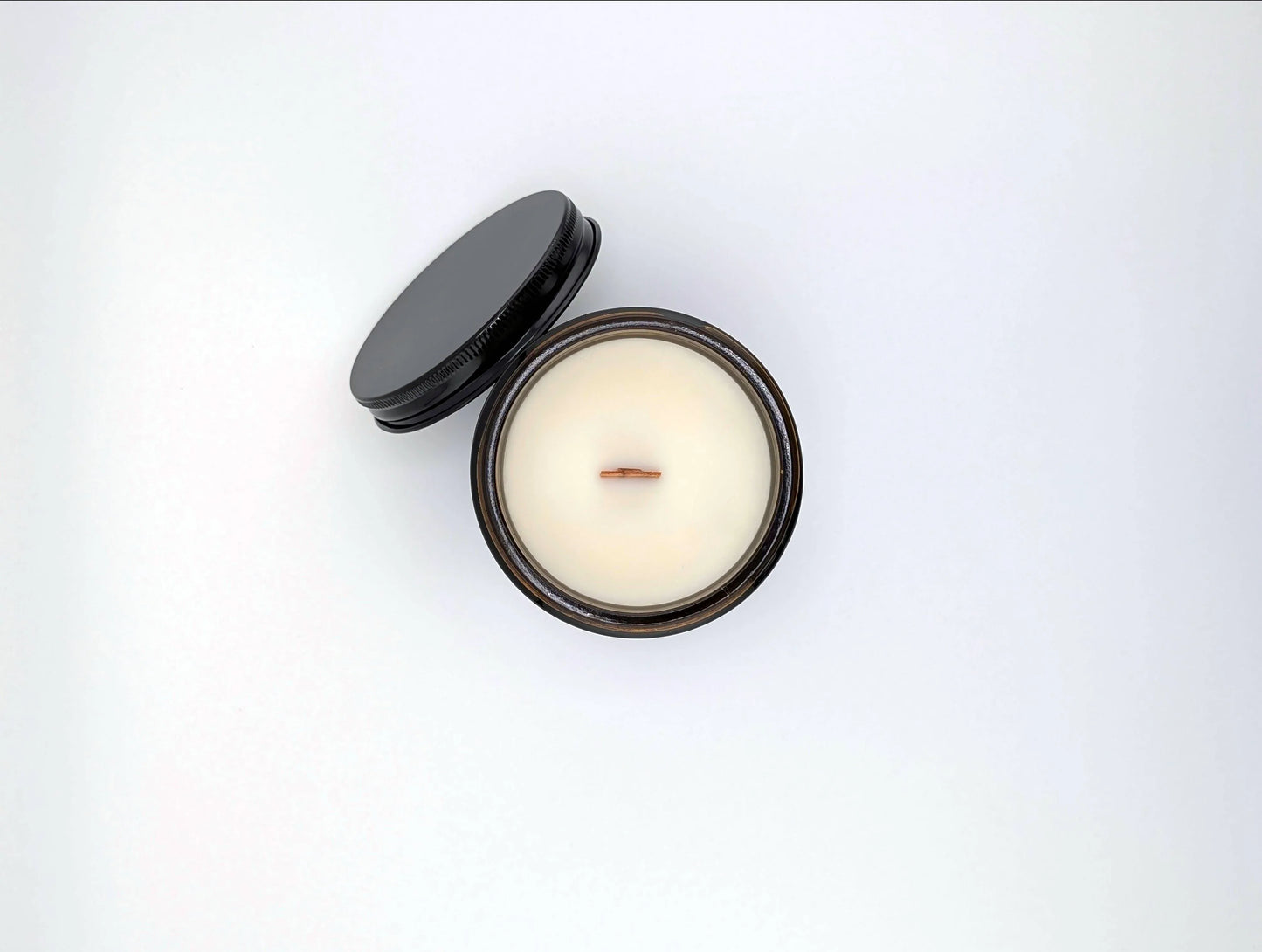 Moonstone Rituals Black Violet & Lavender Soy Candle - Shadowplay Collection