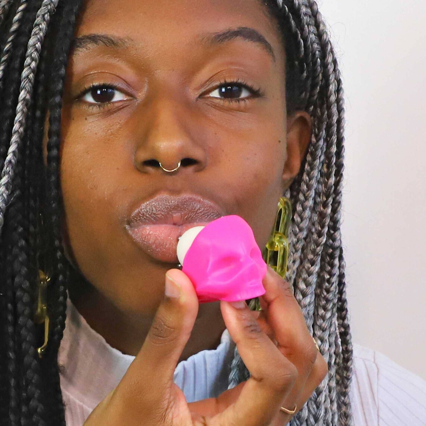 Pink Skull All Natural Lip Balm