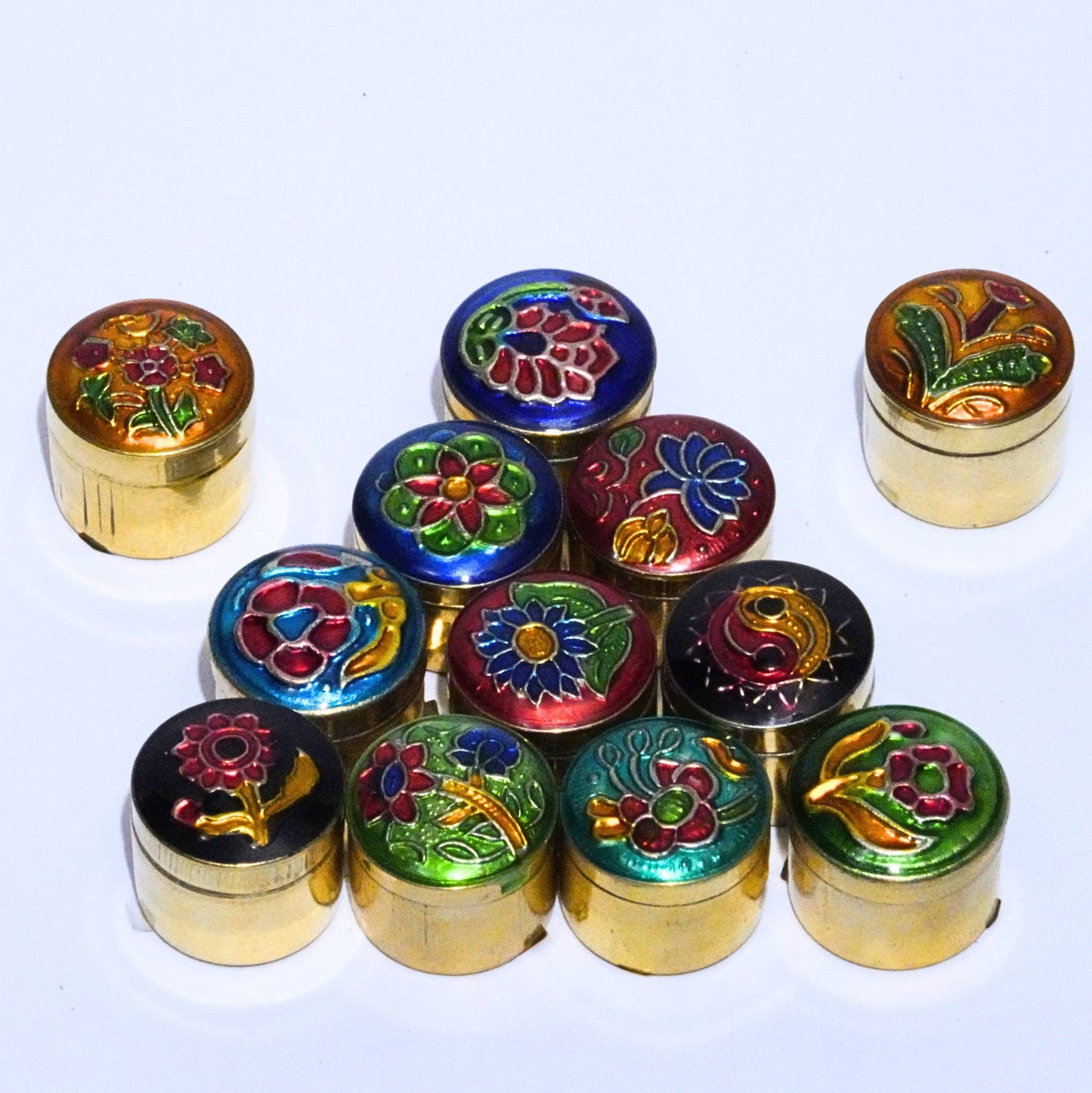 Brass Jar Solid Perfume - Sandalwood