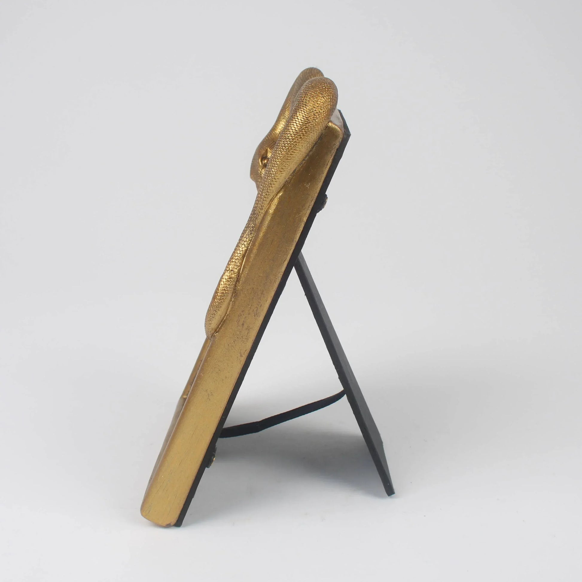 Vintage Inspired Gold Snake Tabletop Picture Frame - Shadowplay Collection