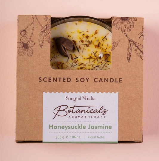 Honeysuckle Jasmine Botanical Candle
