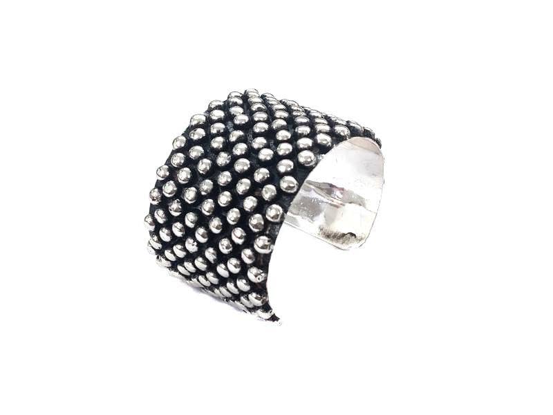 BUBBLE CUFF WIDE CUFF BRACELET