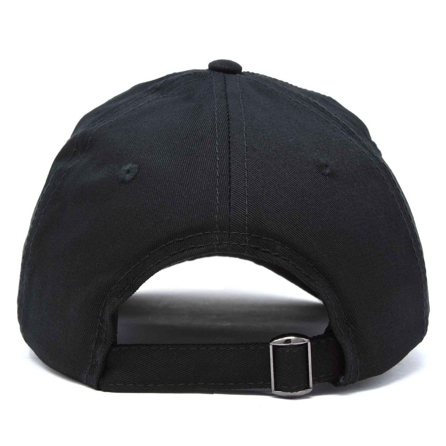 DALIX Skull Head Baseball Cap: Black - Shadowplay Collection