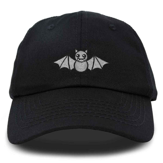 DALIX Cute Bat Hat Baseball Cap: Black - Shadowplay Collection